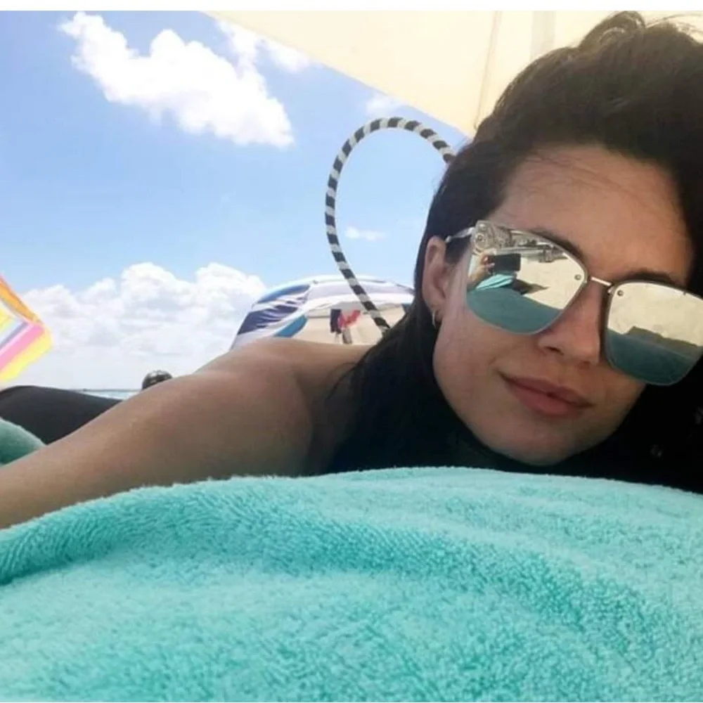 Prive Revaux / The Nasty Woman Pink Reflective Sunglasses. No Scratches